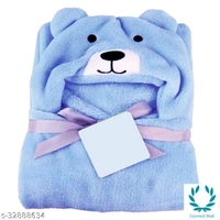 MY NEWBORN baby towel for all season baby blanket baby - Free Size, Yellow, Cotton, Pack of:1